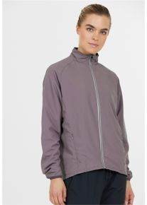 Endurance Damen Laufjacke "Shela", grau, sportlich, Gr. 36, unifarben, 100% Polyester, Jacken, mit hoher Atmungsaktivität