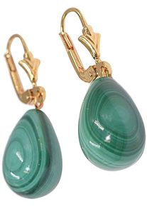 Firetti Damen Paar Ohrhänger "Schmuck Geschenk Silber 925 Ohrschmuck Ohrringe Tropfen Edelsteine", Silber 925 (Sterlingsilber), gold, Silber 925