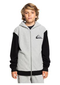 Quiksilver Kinder Kapuzensweatjacke "Essential", grau, Gr. 16, 100% Polyester, Sweatjacken
