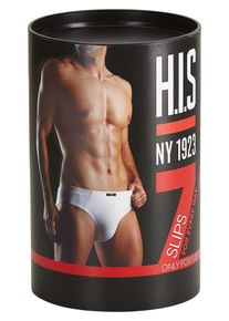 H.I.S. H.I.S Herren Slip "Unterhosen für Herren", Gr. 4, schwarz, Jersey, Obermaterial: 95% Baumwolle, 5% Elasthan, unifarben, Unterhosen, aus Baumwoll-Mix