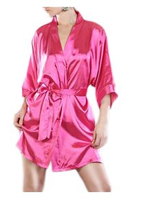 Family Trends Damen Negligé, Gr. S, pink, 100% Polyester, unifarben, casual, Kleider, in traumhaft-seidigem Design