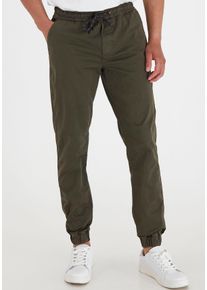 Blend Herren Stoffhose "BHNIMBU pants", grün, modisch, Gr. M, unifarben, Web, Obermaterial: 97% Baumwolle, 3% Elasthan, Hosen, mit Kordelzug und