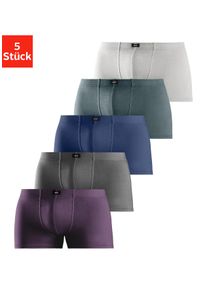 H.I.S. H.I.S Herren Boxer "Boxershorts für Herren", Gr. 3, bunt, Jersey, Obermaterial: 95% Baumwolle, 5% Elasthan, unifarben, Unterhosen, aus Baumwolle