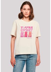F4NT4STIC Damen T-Shirt "Valentinstag You're Sweet Gummy Bears", weiß, casual, Gr. XS, Obermaterial: 100% Baumwolle, Shirts, Premium Qualität