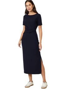 Zero Damen Jerseykleid "Zero Jerseykleid mit Raffung", lila, casual, Gr. 38, unifarben, Jersey, Obermaterial: 76% Polyester, 22% Viskose, 2% Elastan.