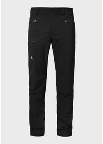 Schöffel SCHÖFFEL Herren Outdoorhose "Mountain Pants Style Blaueis MNS", schwarz, sportlich, Gr. 50, Oberstoff: 88% Nylon 12% Elasthan, Hosen