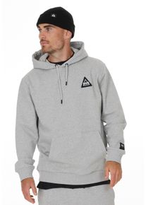 SOS Herren Kapuzensweatshirt "Haines", grau, sportlich, Gr. XS, bedruckt, 100% Baumwolle, Sweatshirts, mit verstellbarer Kapuze