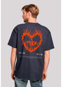 F4NT4STIC Herren T-Shirt "Valentines Streetwear", blau, casual, Gr. 5XL, Obermaterial: 100% Baumwolle, Shirts, Premium Y2K Streetwear