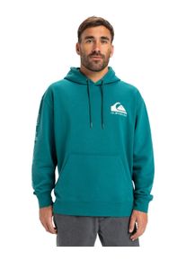 Quiksilver Herren Hoodie "Omni Logo", grün, Gr. M, [Hauptstoff] 60% Baumwolle, 40% Polyester, Sweatshirts