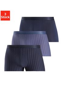 s.Oliver Herren Boxer "Boxershorts für Herren", Gr. XL, blau, Jersey, Obermaterial: 92% Baumwolle, 8% Elasthan (LYCRA), gestreift, unifarben,
