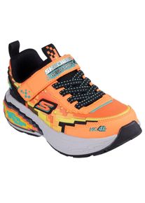 Skechers Kinder Sneaker "MEGA-CRAFT 4K", Gr. 31, orange, Textil, Lederimitat, kontrastfarbene Details, sportlich, Schuhe, Klettschuh im coolen