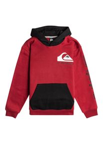 Quiksilver Kinder Kapuzensweatshirt "Omni Logo", rot, Gr. 16, 55% Baumwolle, 45% Polyester, Sweatshirts
