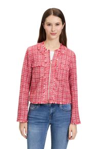 Betty Barclay Damen Jackenblazer "Betty Barclay Blazer-Jacke mit Fransen", bunt, modisch, Gr. 38, Obermaterial: 65% Polyacryl, 18% Baumwolle, 17%