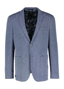Lerros Herren Jerseysakko "Lerros Jerseyblazer in Übergrößen", blau, Gr. 66, 77% Polyester, 23% Viskose, Sakkos