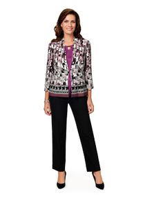 Damen Kurzblazer "HERMANN LANGE Collection Kurzblazer Inga", rot, Gr. 40, HERMANN LANGE Collection, 100% Polyester, Blazer