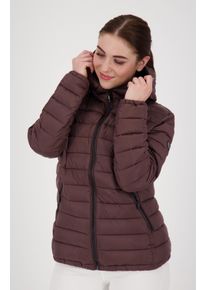 LPO Damen Steppjacke "GILMOUR MELVILLE VI Women", braun, sportlich, Gr. 44, 100% Polyester, Jacken, auch in Großen Größen erhältlich