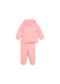 Puma Kinder Trainingsanzug "MINICATS LOUNGEWEAR SET FL INF", pink, sportlich, Gr. 62, unifarben, Fleece, Obermaterial: 68% Baumwolle, 32% Polyester,