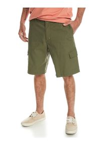 Quiksilver Herren Cargoshorts "MW Cargo 20"", grün, Gr. 33, 98% Baumwolle, 2% Elasthan, Hosen