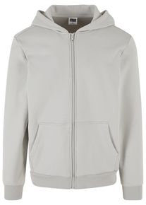 Urban Classics Herren Sweatjacke "Urban Classics Herren Cozy Zip Hoody", grau, Gr. XXL, unifarben, 95% Baumwolle, 5% Elasthan, Sweatjacken