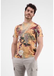 Lerros Herren T-Shirt "Lerros T-Shirt *Hawaii*", rosa, Gr. S, 100% Baumwolle, Shirts