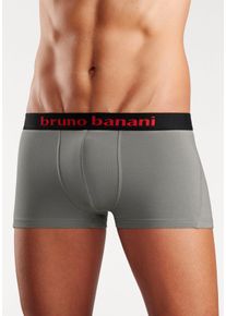 Bruno Banani Herren Hipster, Gr. XXL, bunt, Jersey, Obermaterial: 95% Baumwolle, 5% Elasthan, unifarben, Unterhosen, knapp sitzende Boxershorts mit