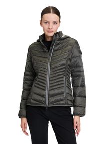 Betty Barclay Damen Outdoorjacke "Betty Barclay Outdoorjacke mit abnehmbarer Kapuze", grün, casual, Gr. 38, Obermaterial: 100% Polyamid. Füllung: