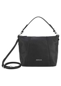 JOOP! JOOP JEANS Damen Hobo "diurno dalia hobo shz", schwarz, Lederimitat, unifarben, Taschen, Umhängetasche Henkeltasche Handtasche Damen