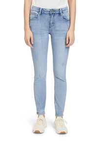Betty Barclay Damen Slim-fit-Jeans "Betty Barclay Basic-Jeans mit Waschung", blau, Basic, Gr. 42, Obermaterial: 56% Baumwolle, 30% Viskose, 12%