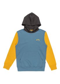 Billabong Kinder Hoodie "Arch Block", blau, Gr. 16, [Hauptstoff] 55% Baumwolle, 25% Baumwolle, 20% Polyester, Sweatshirts
