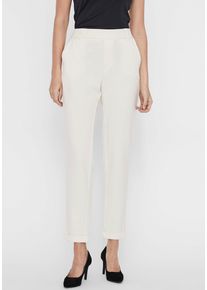Véro Moda VERO MODA Damen Anzughose "VMMAYA MR LOOSE SOLID PANT NOOS", beige, modisch, Gr. XL, unifarben, Web, Obermaterial: 62% Polyester, 33% Viskose, 5%