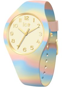 Ice Watch ICE-WATCH Damen Quarzuhr "ICE tie and dye - Small - 3H", bunt, Armbanduhren, Armbanduhr, Damenuhr, Silikonarmband, analog