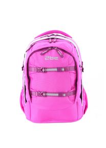 2be Kinder Schulrucksack, pink, Kunstfaser, Rucksäcke, mit reflektierenden Elementen