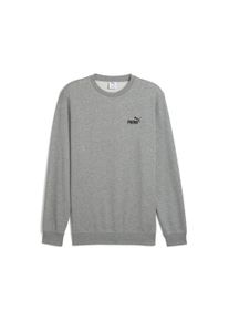 Puma Herren Sweatshirt "Essentials Small No. 1 Logo Crewneck Herren", grau, Gr. M, Obermaterial: 32% Polyester, 68% Baumwolle; Rippe: 97% Baumwolle,