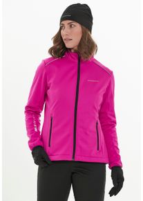 Endurance Damen Softshelljacke "Zora", pink, casual, Gr. 40, unifarben, 100% Polyester, Jacken, mit wasser- und winddichter Funktion
