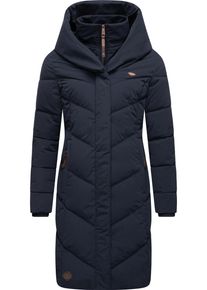Ragwear Damen Steppmantel "Natalka", blau, modisch, Gr. XXXL, Außenmaterial: 100% Polyester, Innenfutter: 100% Polyester, Wattierung: 100% Polyester,