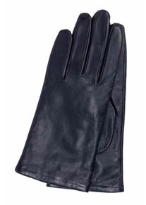 Gretchen Damen Lederhandschuhe "Women ́s Glove Pura", blau, klassisch, Gr. 7,5, unifarben, 100% Leder, Handschuhe, aus Lammnappa