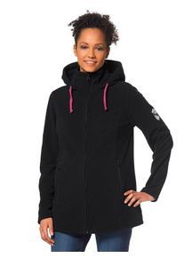 H.I.S. H.I.S Damen Fleecejacke "Große Größen", schwarz, casual, Gr. 52, unifarben, Obermaterial: 100% Polyester, Jacken, Hohe Wärmeisolation