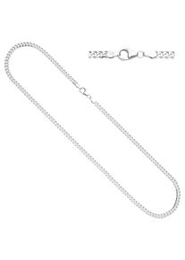 Jobo Damen Silberkette, Silber 925 (Sterlingsilber), L: 45cm, silber, Silber 925 (Sterlingsilber), Halsketten, Panzerkette 925 Silber 45 cm
