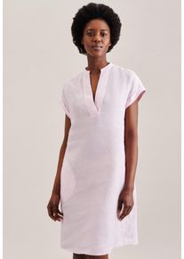 Seidensticker Damen Sommerkleid "Schwarze Rose", rosa, Gr. 38, meliert, 100% Leinen, Kleider, Ohne Arm Kragen Garnfärber