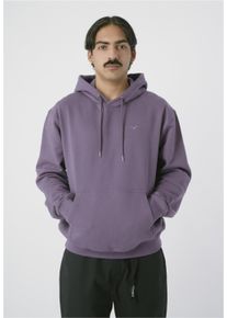 Cleptomanicx Herren Kapuzensweatshirt "Ligull Boxy", lila, casual, Gr. XXL, bestickt, 100% Baumwolle, Sweatshirts, In lässigem Schnitt