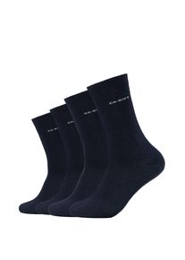 Camano Damen Socken "Socken 4er Pack", Gr. 39, blau, 40% Wolle 40% Polyacryl 18% Polyamid 2% Elasthan, uni, Socken