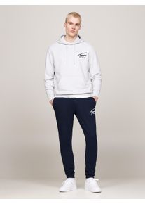 Herren Sweathose "TJM SLIM ENTRY GRPHC SWTPNT EXT", blau, casual, Gr. XXXL, Tommy Jeans PLUS, Web, Obermaterial: 100% Baumwolle, Hosen, Große Größen