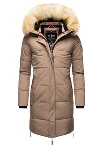 Navahoo Damen Wintermantel "Halina", grau, modisch, Gr. XXL, Oberstoff: 100% Polyester, Futter: 100% Polyester, Wattierung: 100% Polyester,