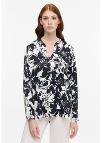 Eterna Damen Longbluse "LOOSE FIT", schwarz, casual, Gr. 44, 100% Viskose, Blusen