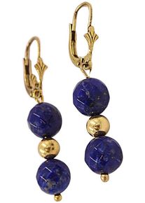 Firetti Damen Paar Ohrhänger "Schmuck Geschenk Silber 925 Ohrschmuck Ohrringe Edelsteine", Silber 925 (Sterlingsilber)-Messing, gold, Silber 925