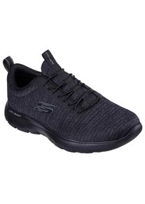 Skechers Herren Slip-On Sneaker "SUMMITS-", Gr. 41, schwarz, Textil, sportlich, Schuhe, Slipper, Freizeitschuh, Halbschuh mit Elastic Schnürsenkel