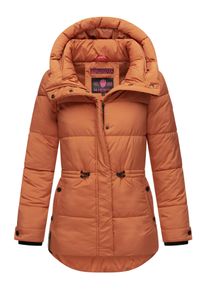 Marikoo Damen Winterjacke "Akumaa", bunt, Gr. L, 100% Polyester, Jacken, mit tailliertem Schnitt