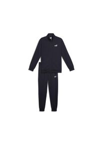 Puma Herren Jogginganzug "Essentials Poly Anzug Herren", blau, Gr. XXL, 100% Polyester, Sportanzüge