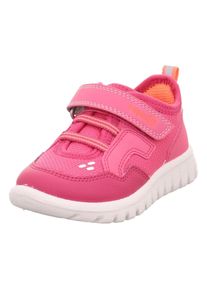 Superfit Kinder Klettschuh "SPORT7 MINI WMS: mittel", Gr. 29, pink, Polyester, Lederimitat, casual, Schuhe, Sneaker zum Schlupfen, Unifarben,