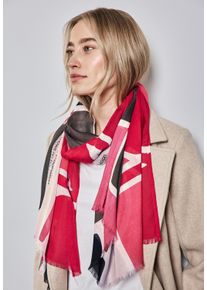 Street One Damen Halstuch, bunt, casual, gemustert, Stoff, 100% Modal, Modetücher, aus Modal